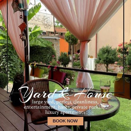 Hotel Yard House Trpejca Ohrid Esterno foto
