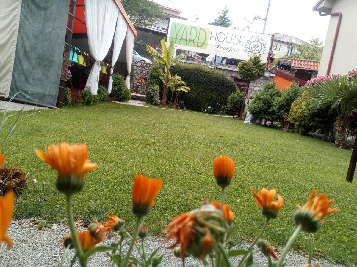 Hotel Yard House Trpejca Ohrid Esterno foto
