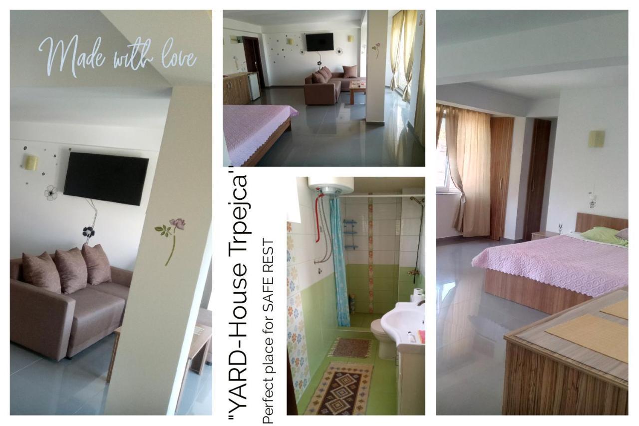 Hotel Yard House Trpejca Ohrid Esterno foto