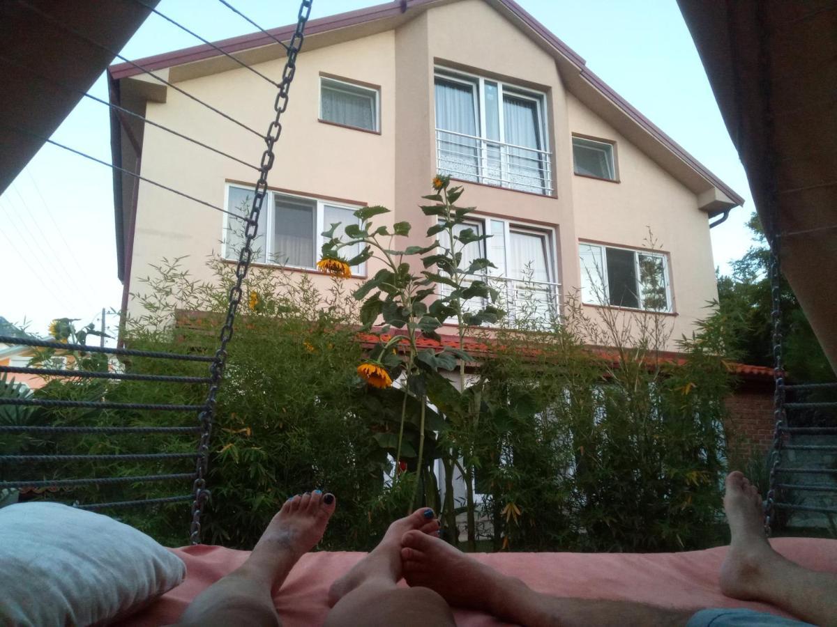 Hotel Yard House Trpejca Ohrid Esterno foto