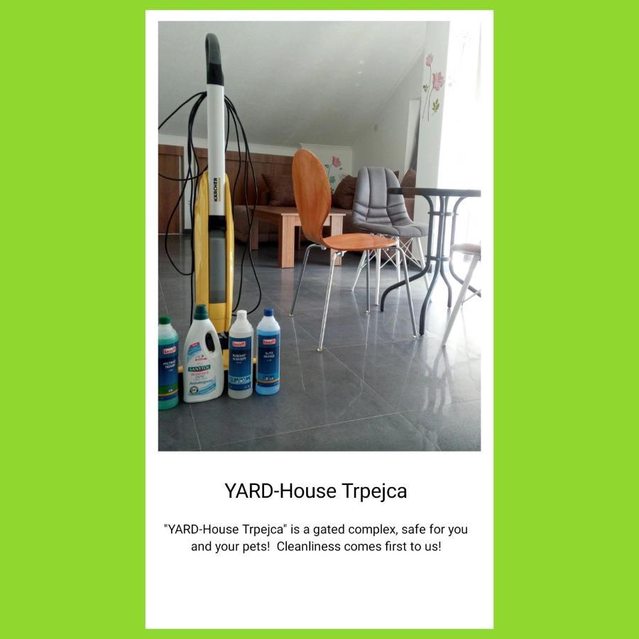 Hotel Yard House Trpejca Ohrid Esterno foto